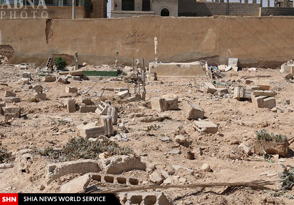 داعش تخریب قبور قبرستان‌های تدمر را آغاز کرد / تصاویر