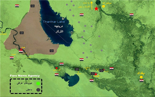 آخرین وضعیت میدانی شهر هیت در عراق