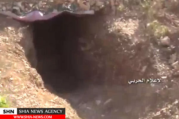 کشف تونل پر پیچ و خم و مخوف یکی از فرماندهان داعش+تصاویر