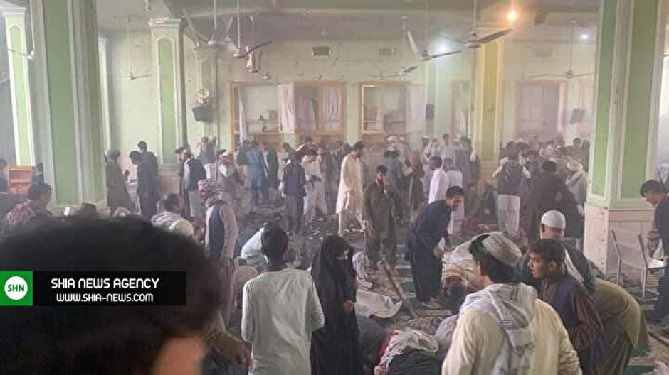 نوار تصویری از چگونگی وقوع حمله تروریستی به مسجد شیعیان در قندهار
