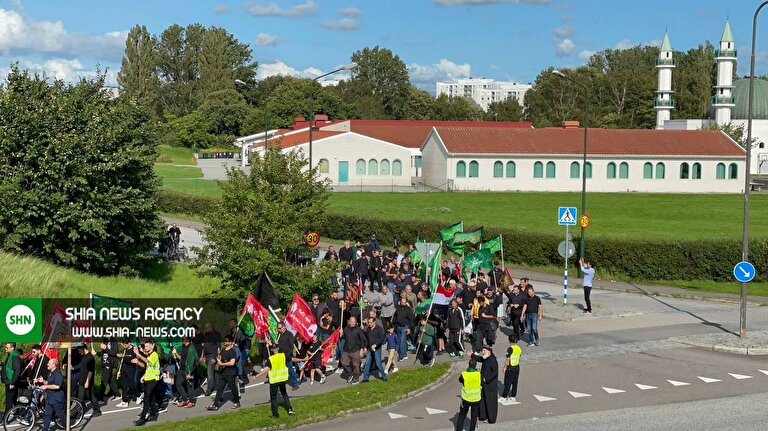 تصاویر/ پیاده روی شیعیان سوئد به مناسبت اربعین