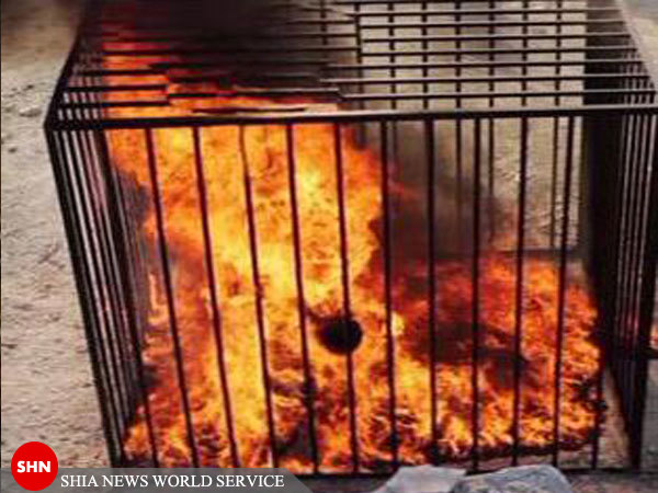 داعش خلبان اردنی را زنده زنده سوزاند