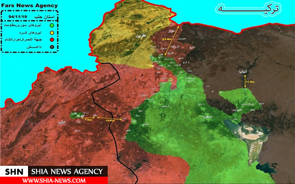 اگر ارتش سوریه بخوبی عمل کند حلب کاملا سقوط می‌کند