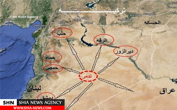 آخرین وضعیت میدانی استان حمص سوریه +نقشه