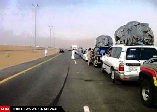 فرار دسته‌جمعی سعودی‌ها + تصویر