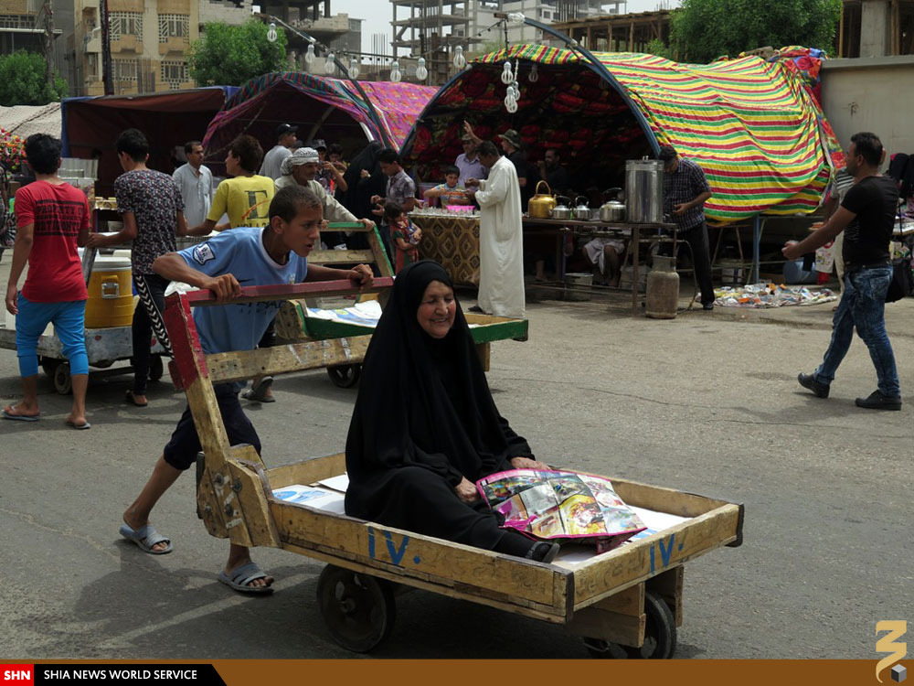 گاري‌هاي سه چرخي كه براي زايرين كربلا خاطره مي‌شوند+تصاویر