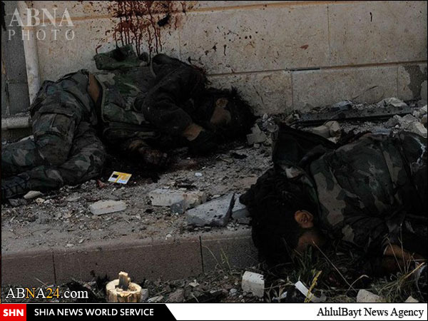 تصاویر/ جنایات هولناک داعش در دو میدان گازی و شهر تدمر (۱۸+)
