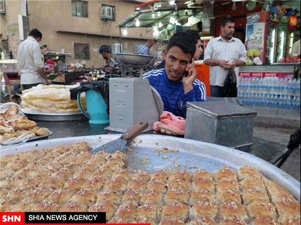 جنب‌وجوش قبل از افطار در کربلا +تصاویر