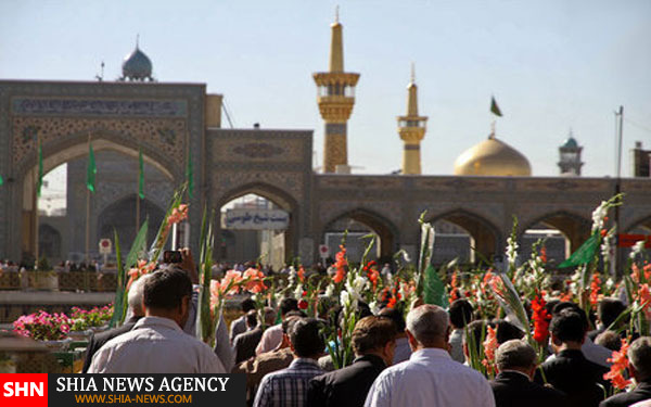 گلباران حرم علی بن موسی الرضا علیه السلام