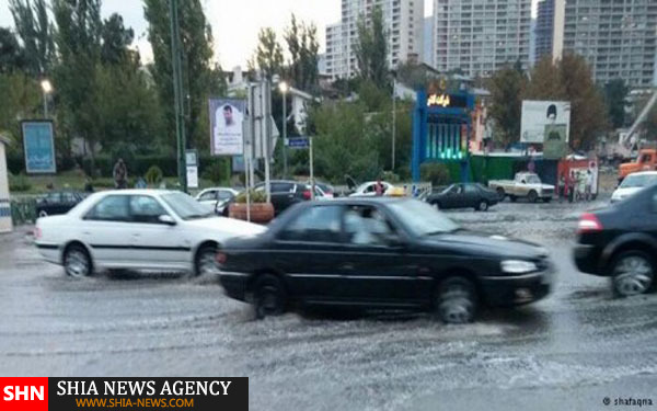 باران شدید و سیل مرگبار تهران +تصاویر