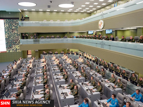 اتاق جنگ چند میلیارد دلاری ولادیمیر پوتین+تصاویر
