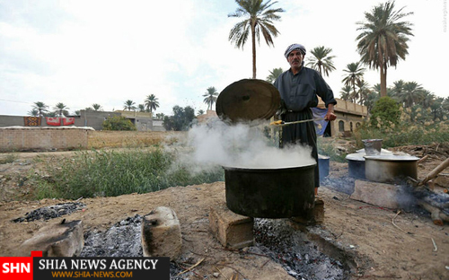 جلوه ای از نذری‌دهندگان به عاشقان و زائران اربعین حسینی