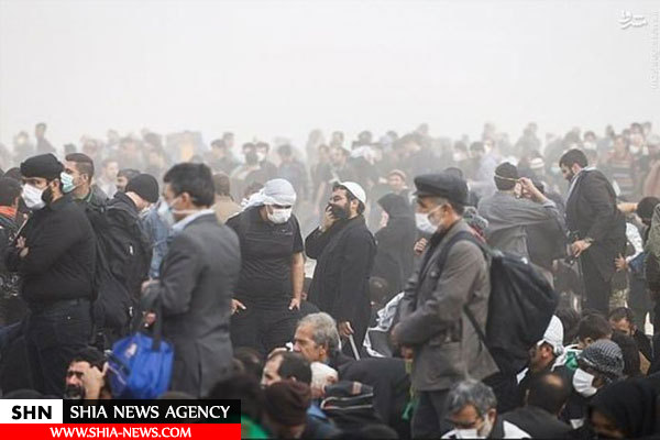 تصاویر سرگردانی زائران پشت درب‌های بسته مرز مهران