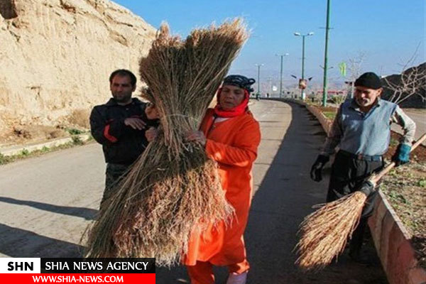 تنها زن رفتگر ایران هستم