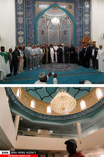 نخستین مسجد شیعیان در کیپ تاون با پیام آیت‌الله العظمی صافی افتتاح شد