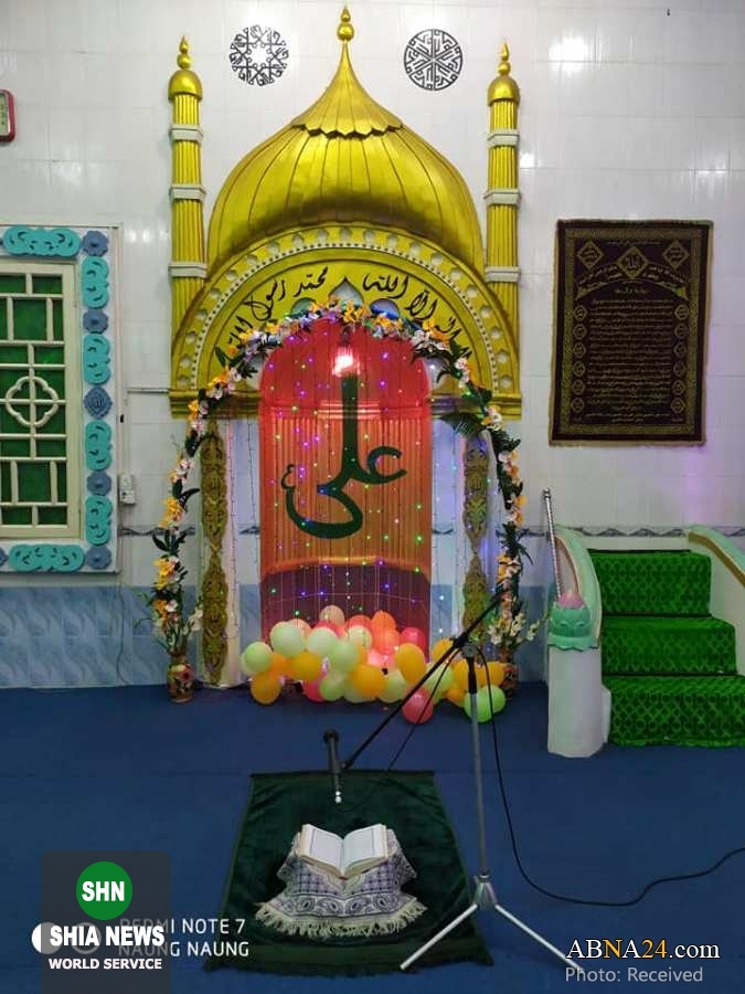 جشن میلاد امیرالمومنین(ع) از سوی شیعیان میانمار