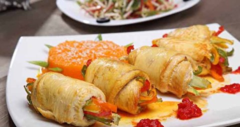 طرز تهیه دلمه مرغ