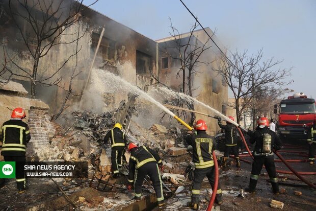 سقوط یک فروند هواپیمای جنگی در تبریز