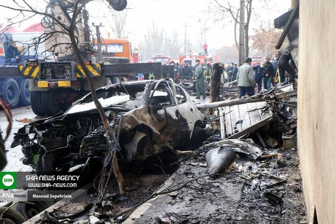 سقوط یک فروند هواپیمای جنگی در تبریز