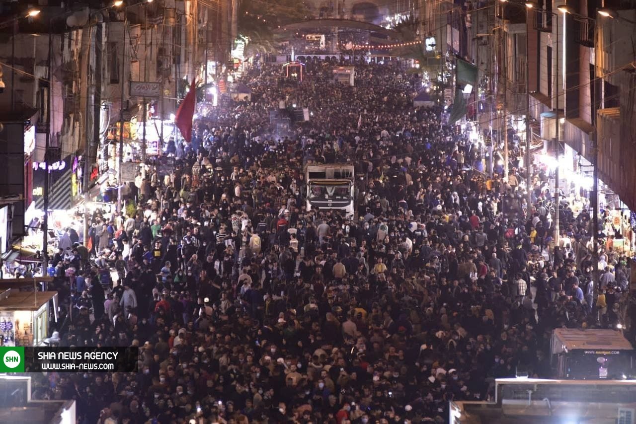 تصاویر/ حضور پرشکوه زائران در کاظمین به مناسبت شهادت امام کاظم(ع)