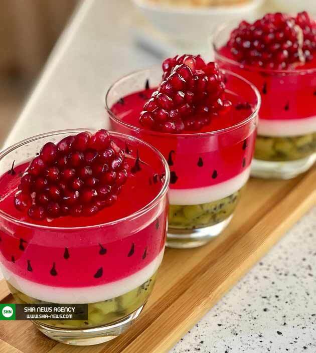 طرز تهیه ژله هندوانه مرحله به مرحله