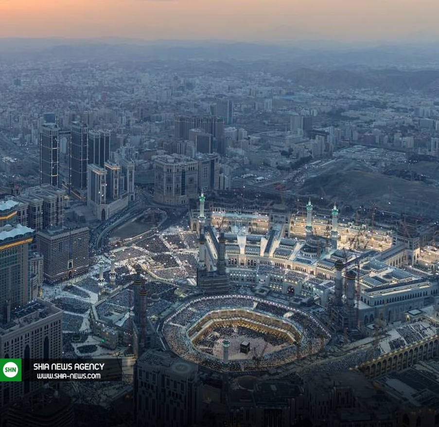 جدیدترین تصاویر هوایی از حضور میلیونی زائران خانه خدا