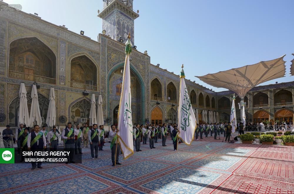 تصاویر/ حرم امام علی(ع) در سالروز ازدواج حضرت امیرالمومنین(ع) و حضرت زهرا(س)