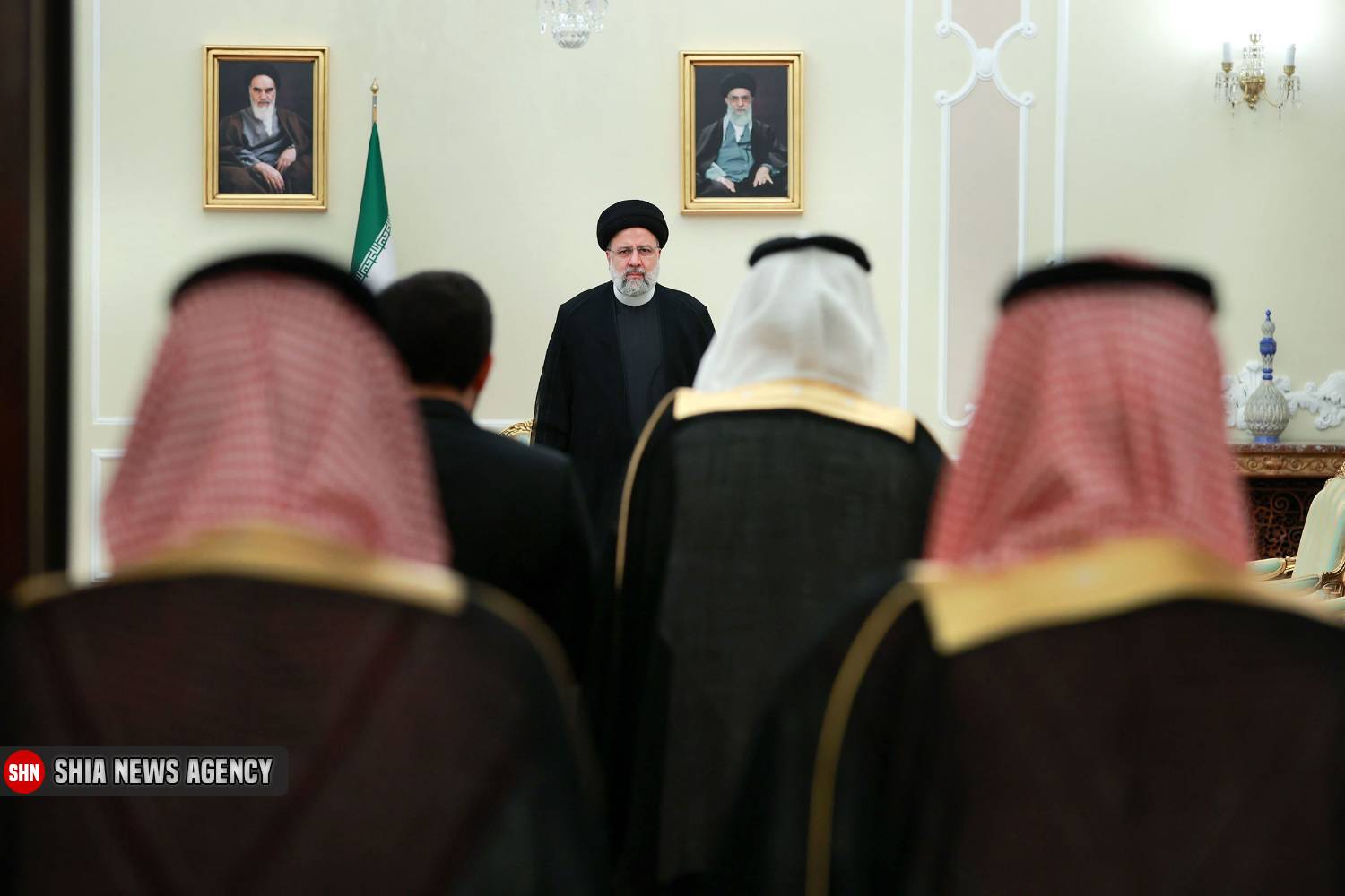 تصویر/ نگاه رئیس جمهوری به سعودی‌ها