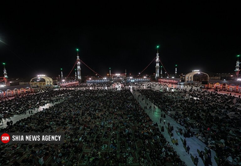 تصاویر/ مراسم احیای شب قدر در مسجد جمکران