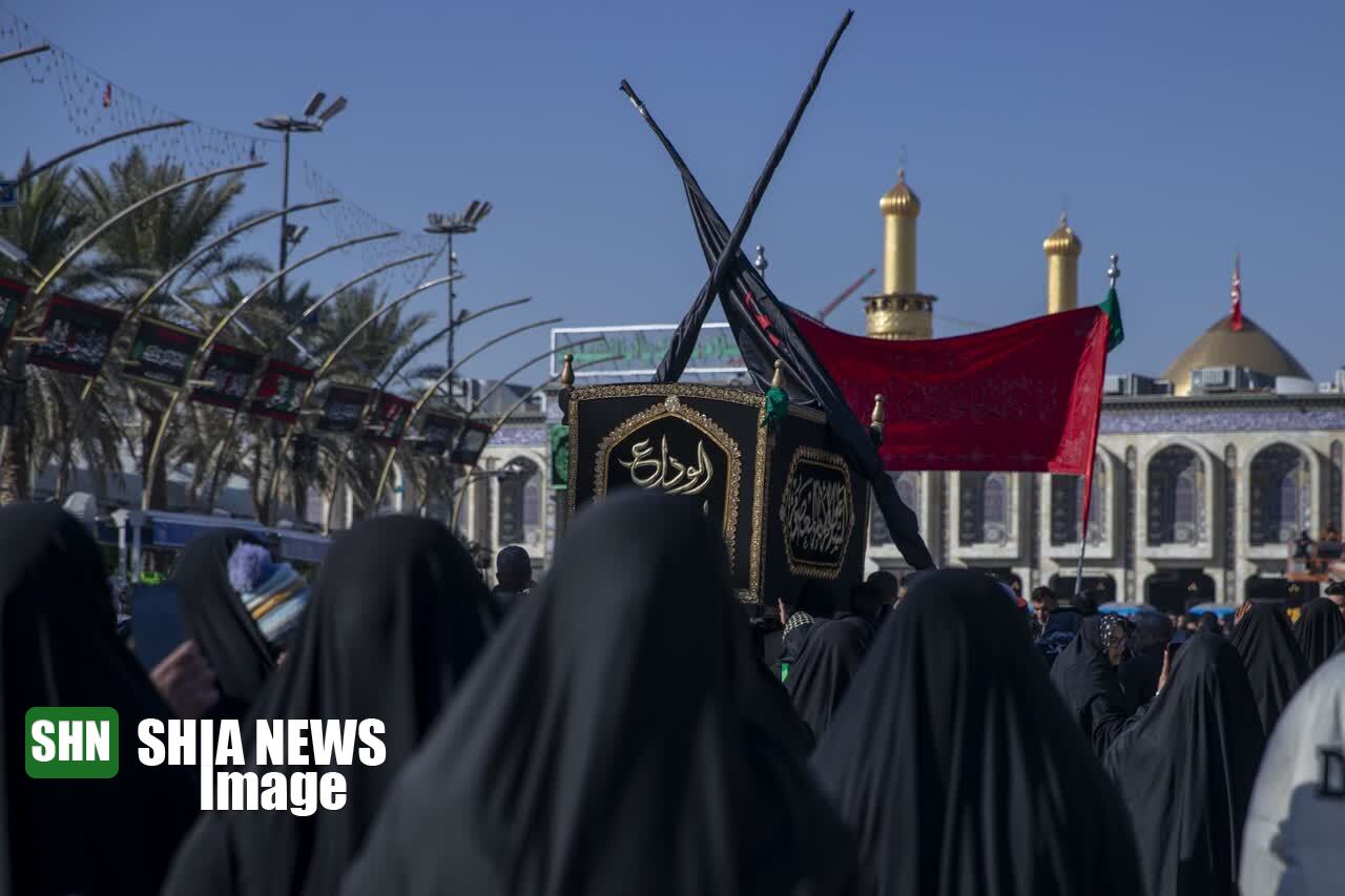 تصاویر | عزاداری سالروز شهادت امام هادی علیه‌السلام در بین‌الحرمین