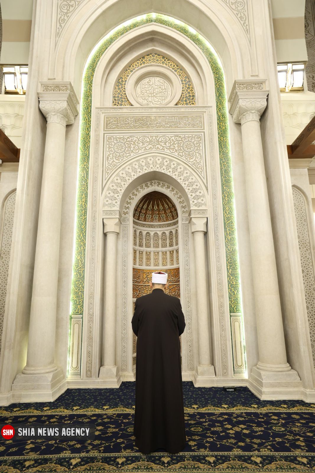 بازدید شیخ الازهر از مسجد سیده زینب (س)