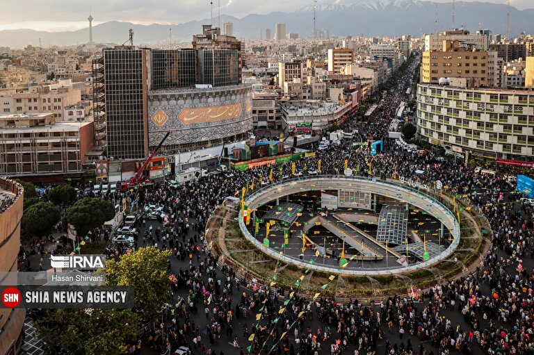 تصاویر | جشن باشکوه امام رضایی‌ها در تهران