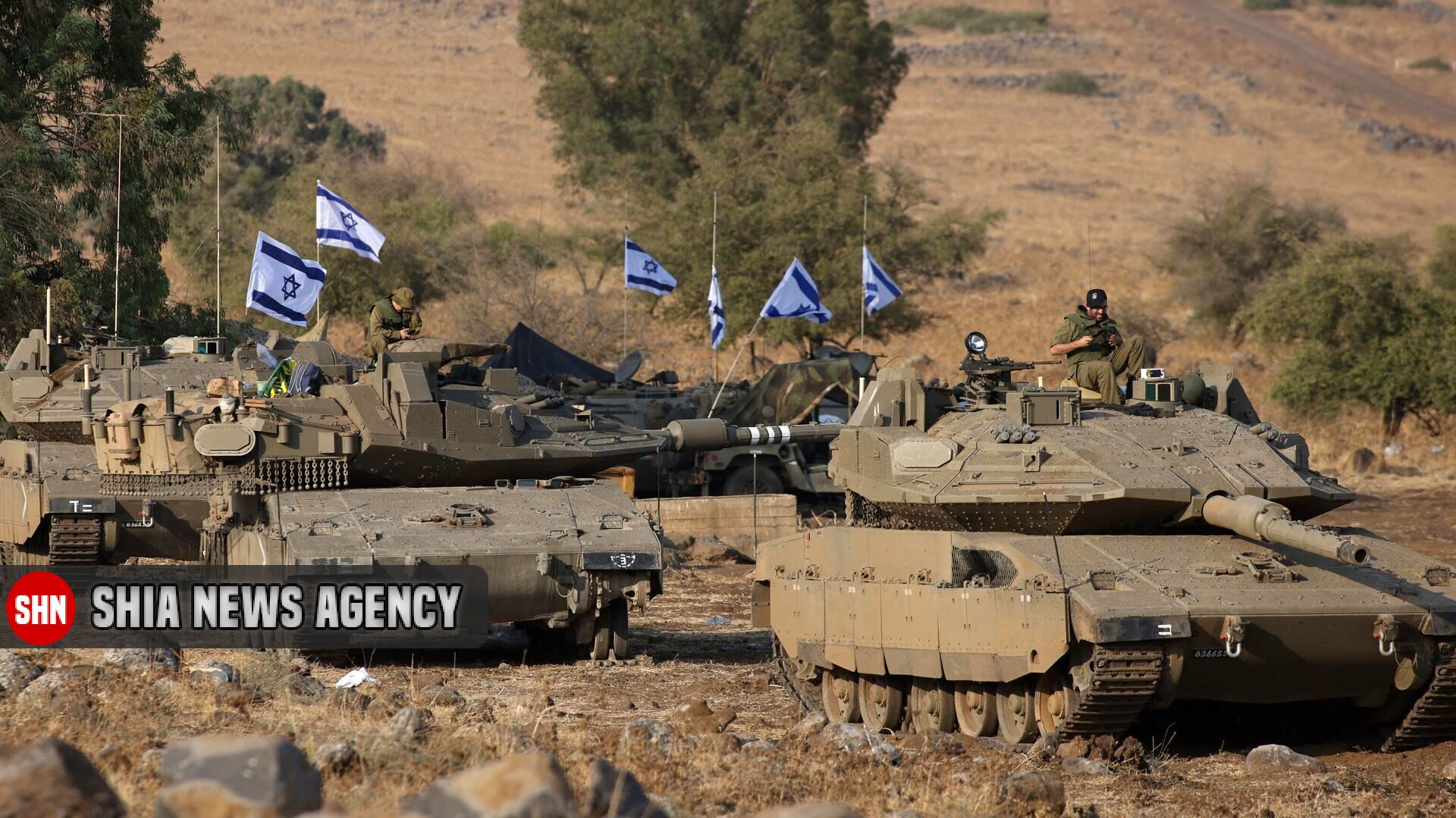 استقرار ده‌ها تانک و خودروی زرهی اسرائیل در مجاورت رفح