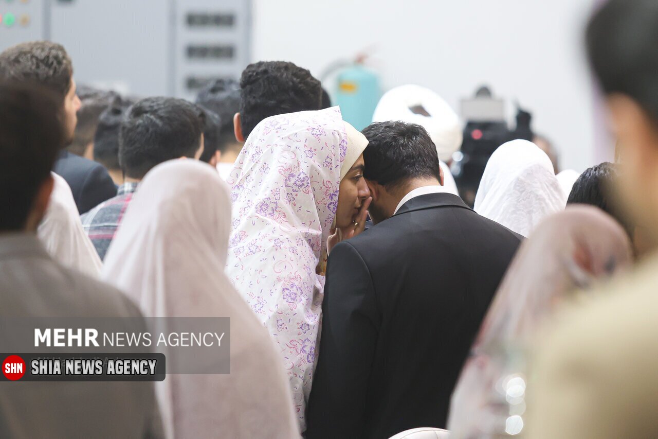 تصاویر | پنجمین جشن ازدواج دانشجویی دانشگاه جامع امام حسین (ع)