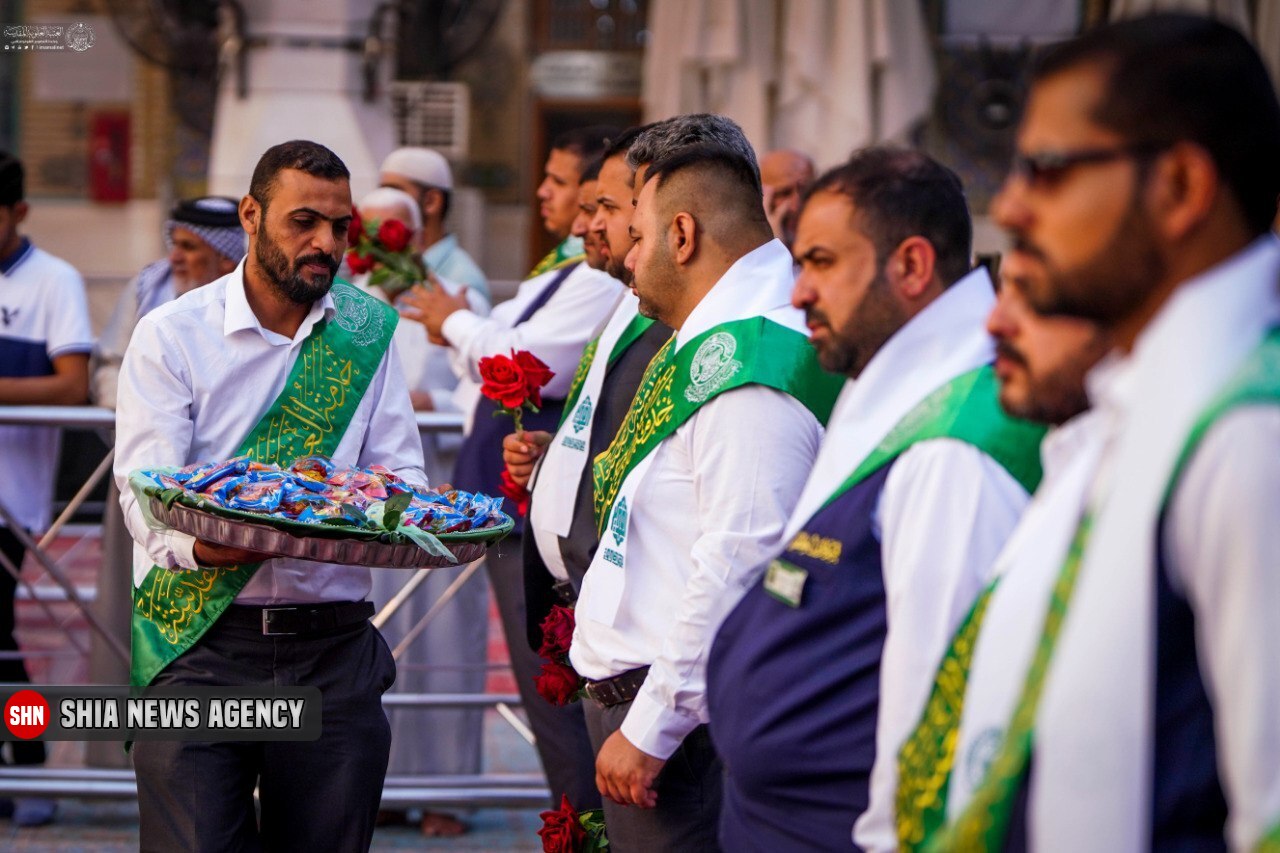 تصاویر | جشن خادمان حرم مطهر امام علی(ع) در روز مباهله