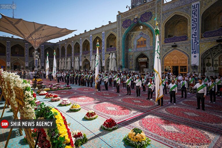 تصاویر | جشن خادمان حرم مطهر امام علی(ع) در روز مباهله