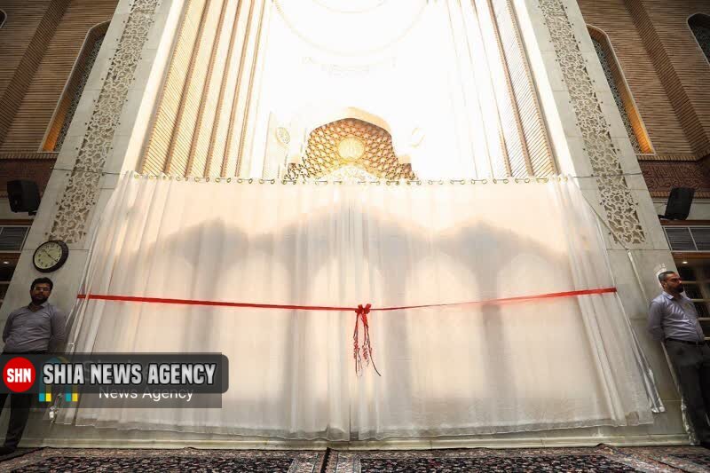 افتتاح ضریح جدید مقام صاحب عصر(عج) در مسجد سهله