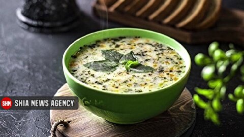 طرز تهیه سوپ گشنیز تبریزی خوشمزه و مقوی