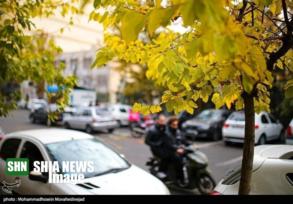 جلوه‌ی زیبایی در پاییز رنگارنگ تهران