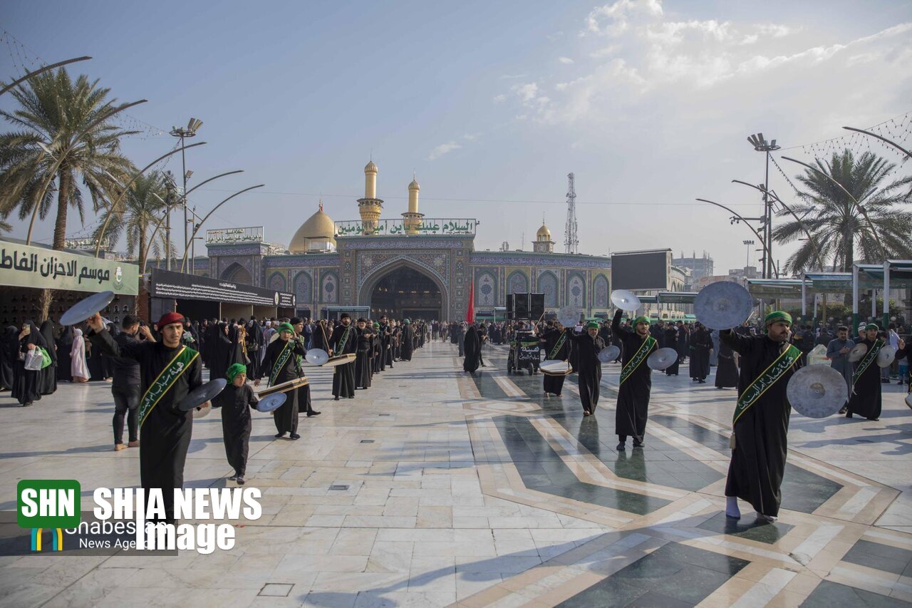 تصاویر | عزاداری شهادت حضرت فاطمه (س) کربلای معلی