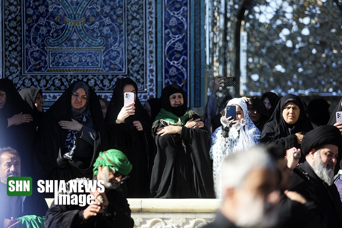 تصاویر | عزاداری سالروز وفات ام البنین (ع) در حرم حضرت معصومه (س)